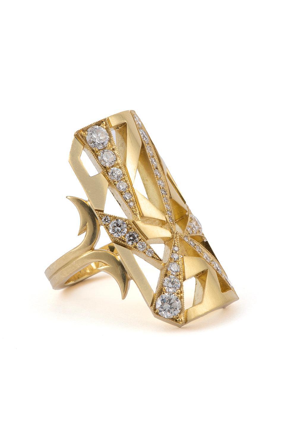 SYLVA & CIE-Ten Table II Ring-YELLOW GOLD