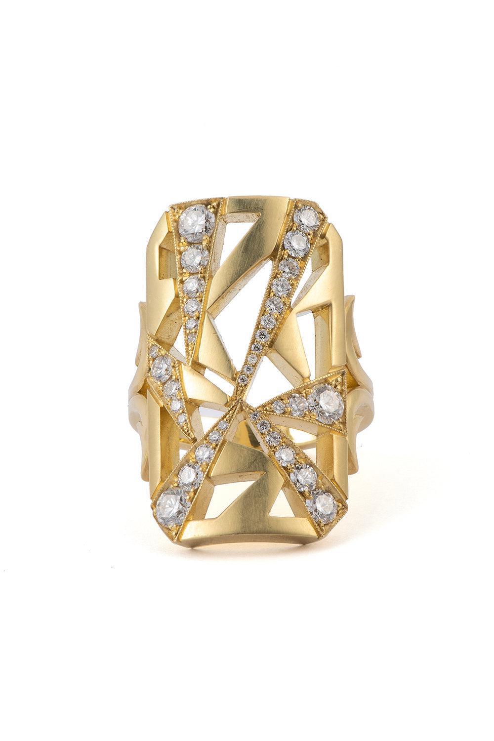 SYLVA & CIE-Ten Table II Ring-YELLOW GOLD