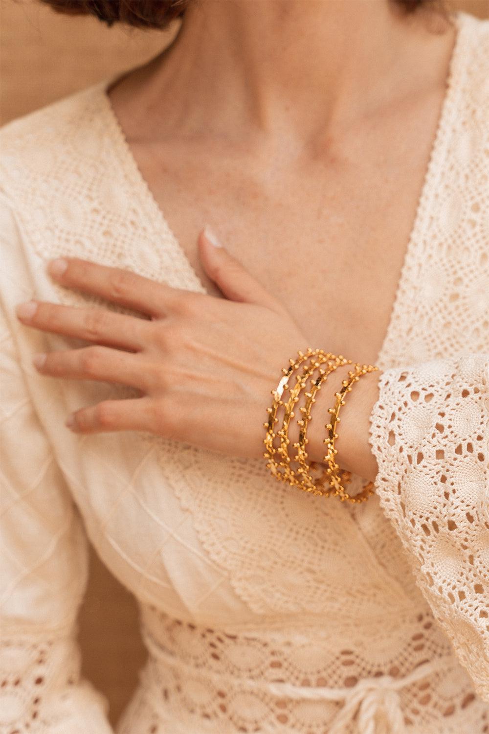 SYLVIA TOLEDANO-Gipsy Bracelet-GOLD