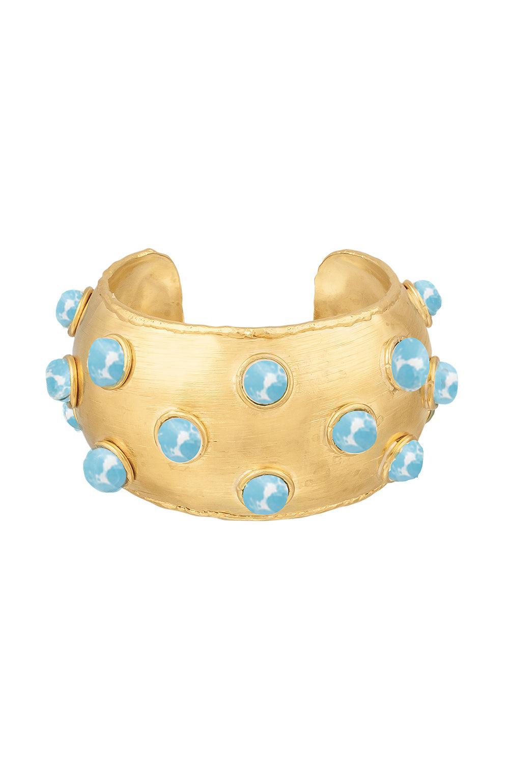 Dune Larimar Cuff-LARIMAR-JEWELRYBOUTIQUEBRACELET O-SYLVIA TOLEDANO