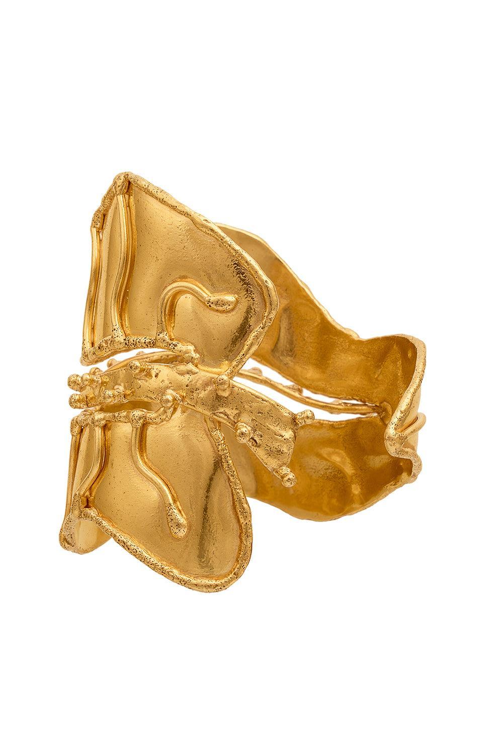 Botanica Cuff Bracelet-YELLOW-JEWELRYBOUTIQUEBRACELET O-SYLVIA TOLEDANO