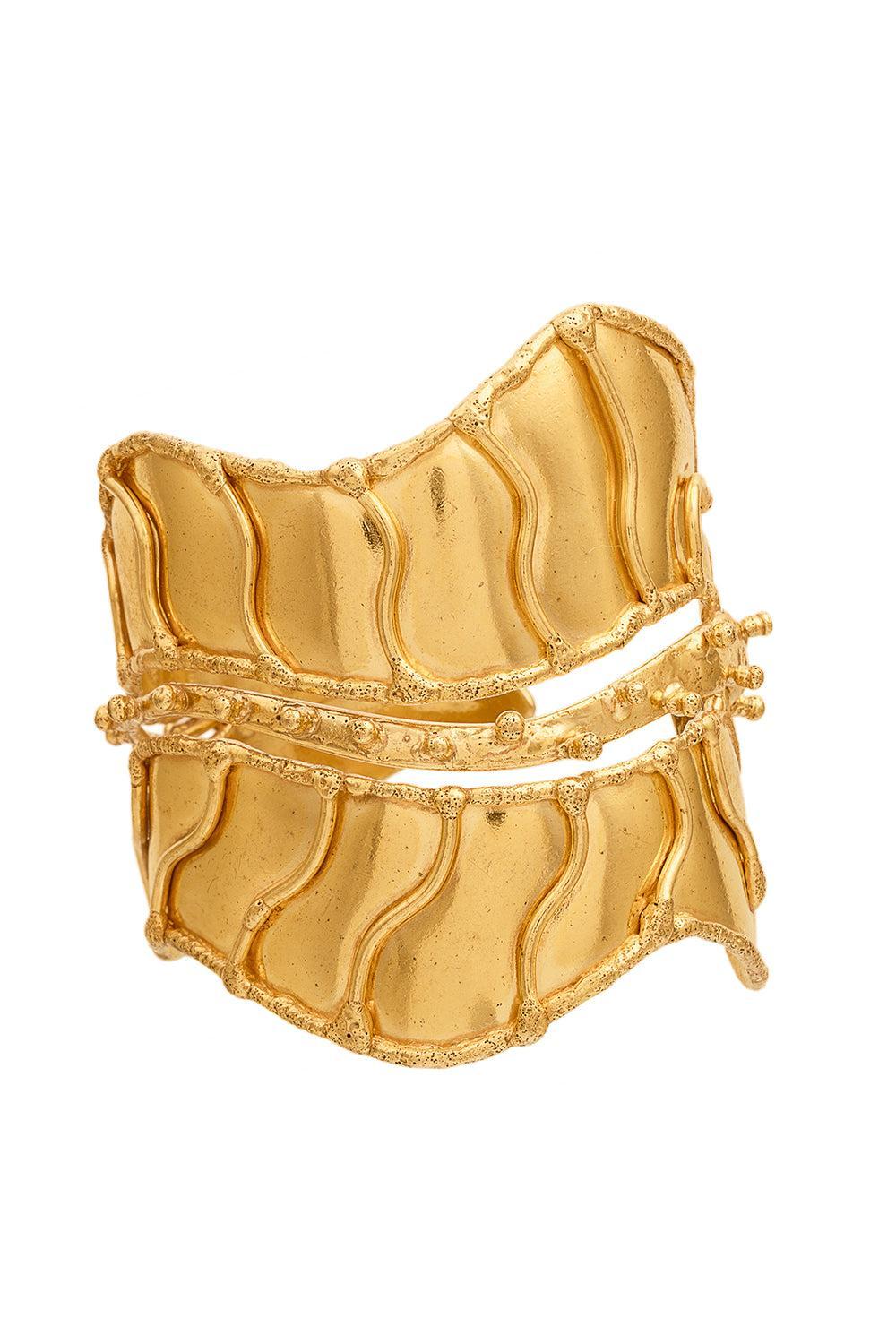 Botanica Cuff Bracelet-YELLOW-JEWELRYBOUTIQUEBRACELET O-SYLVIA TOLEDANO