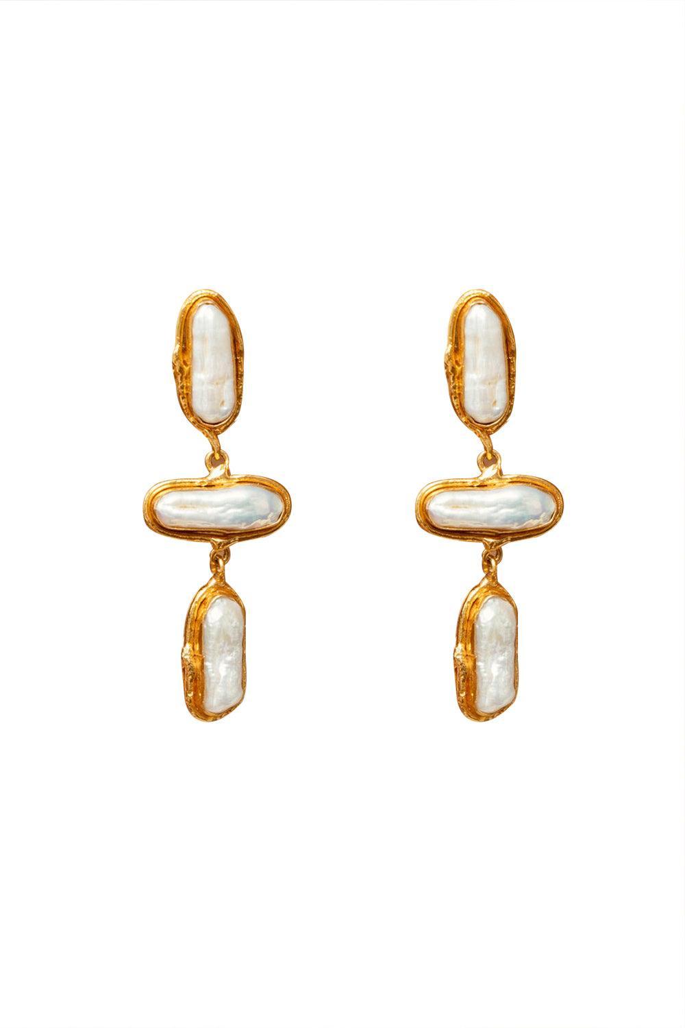 Pearl Grace Earrings-PEARL-JEWELRYBOUTIQUEEARRING-SYLVIA TOLEDANO