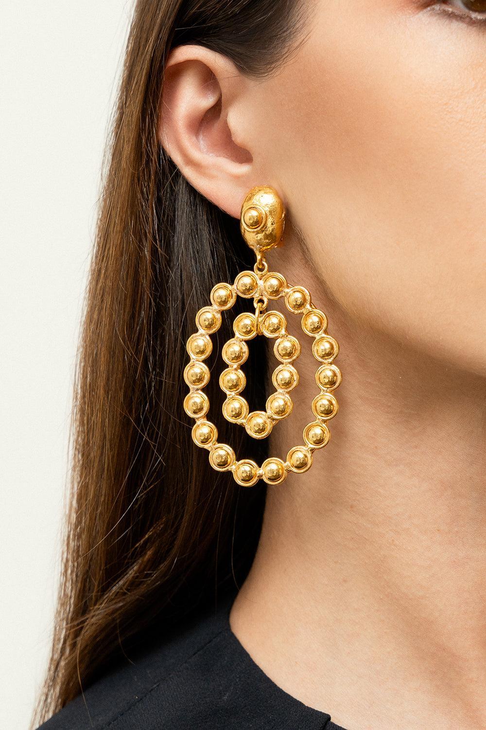 Gina Earrings-YELLOW-JEWELRYBOUTIQUEEARRING-SYLVIA TOLEDANO