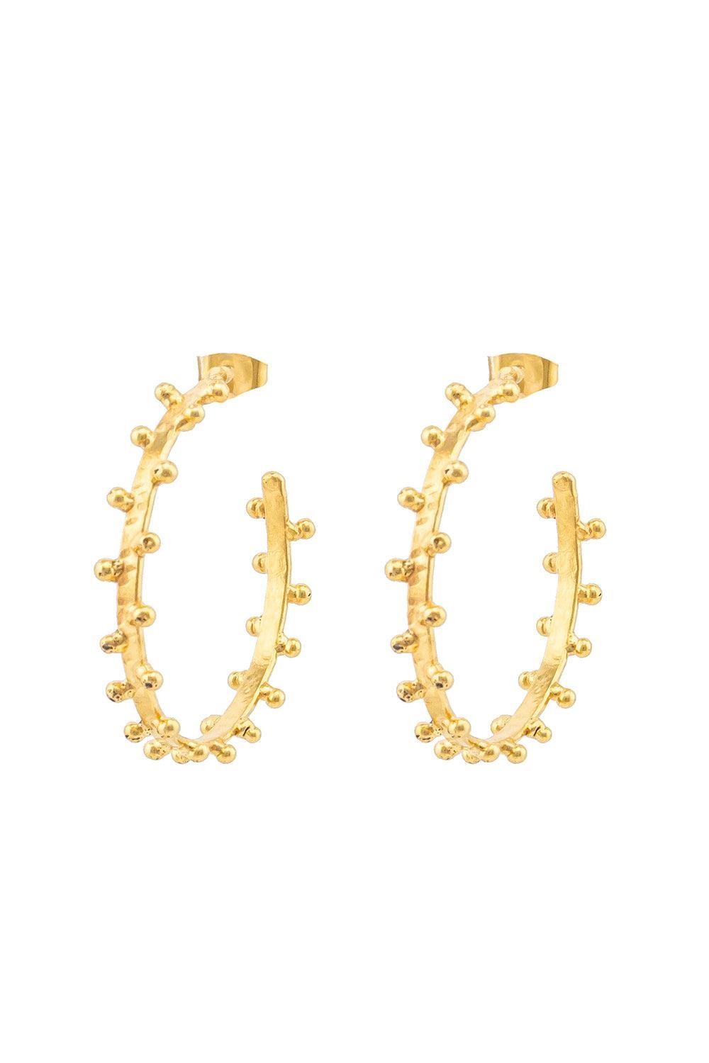 Gipsy Earrings-YELLOW-JEWELRYBOUTIQUEEARRING-SYLVIA TOLEDANO