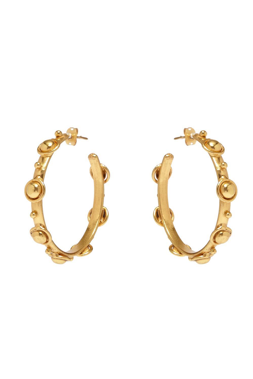 Petite Candy Hoop Earrings-YELLOW-JEWELRYBOUTIQUEEARRING-SYLVIA TOLEDANO