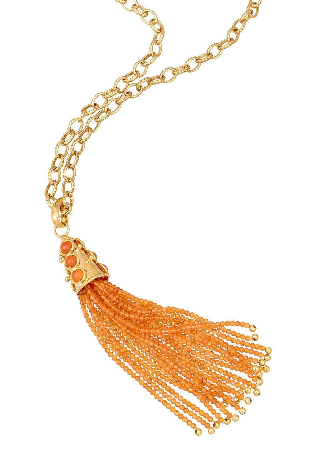 Cornaline Gio Pendant Necklace-CORNALIN-JEWELRYBOUTIQUENECKLACE O-SYLVIA TOLEDANO