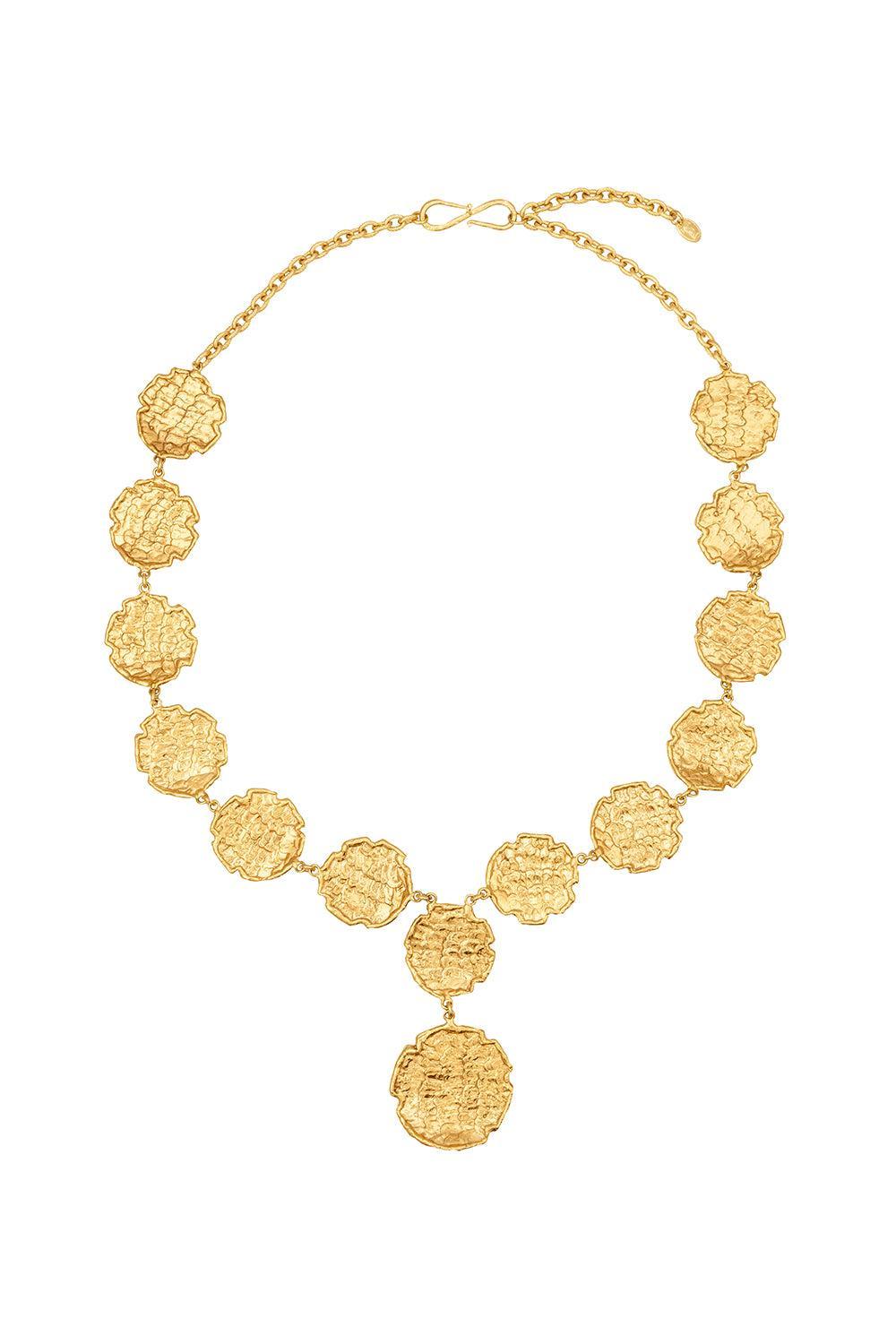 Swan Pendant Necklace-YELLOW-JEWELRYBOUTIQUENECKLACE O-SYLVIA TOLEDANO