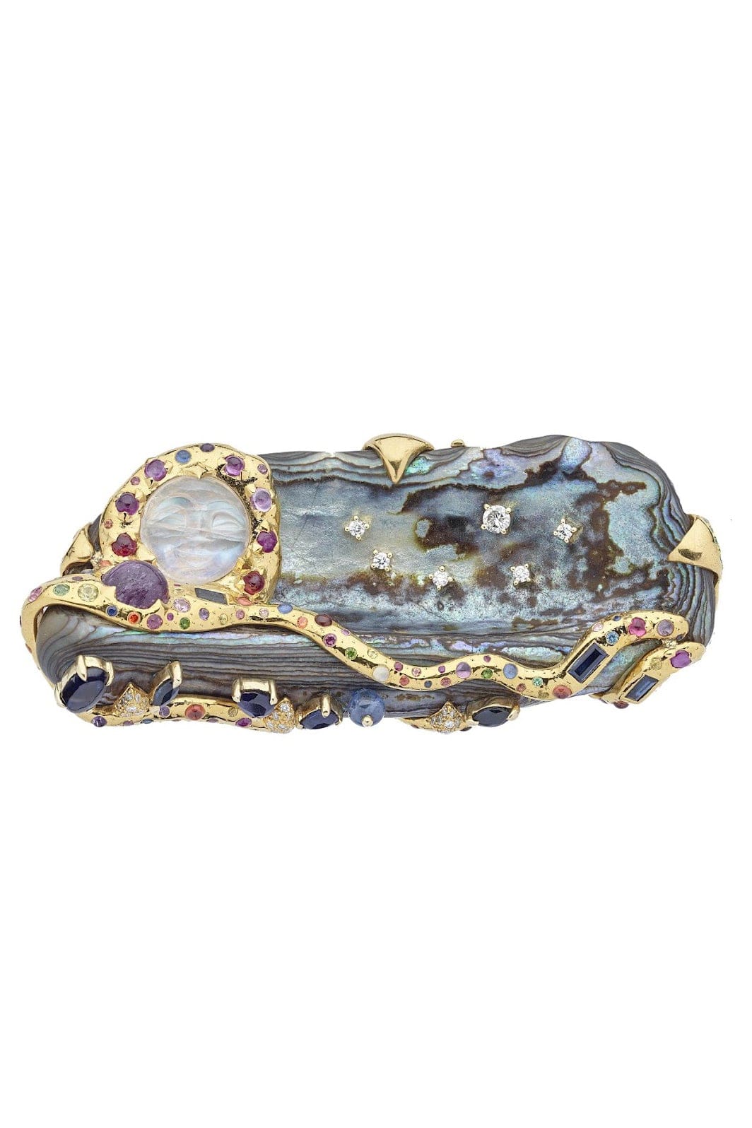 SYLVIE CORBELIN-Cache Dans La Nuit Ring-YELLOW GOLD