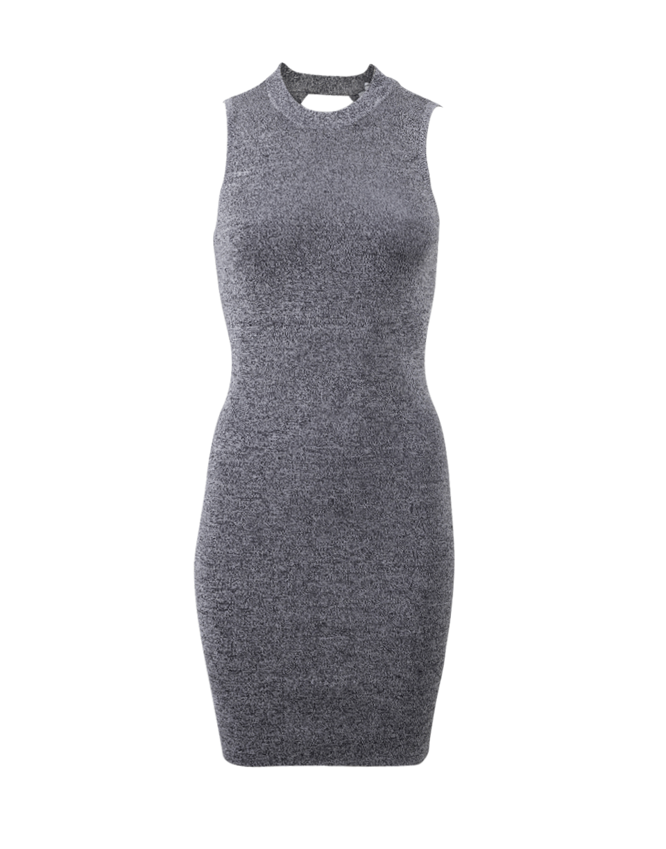 T BY ALEXANDER WANG-Sleeveless Back Cut Out Dress-