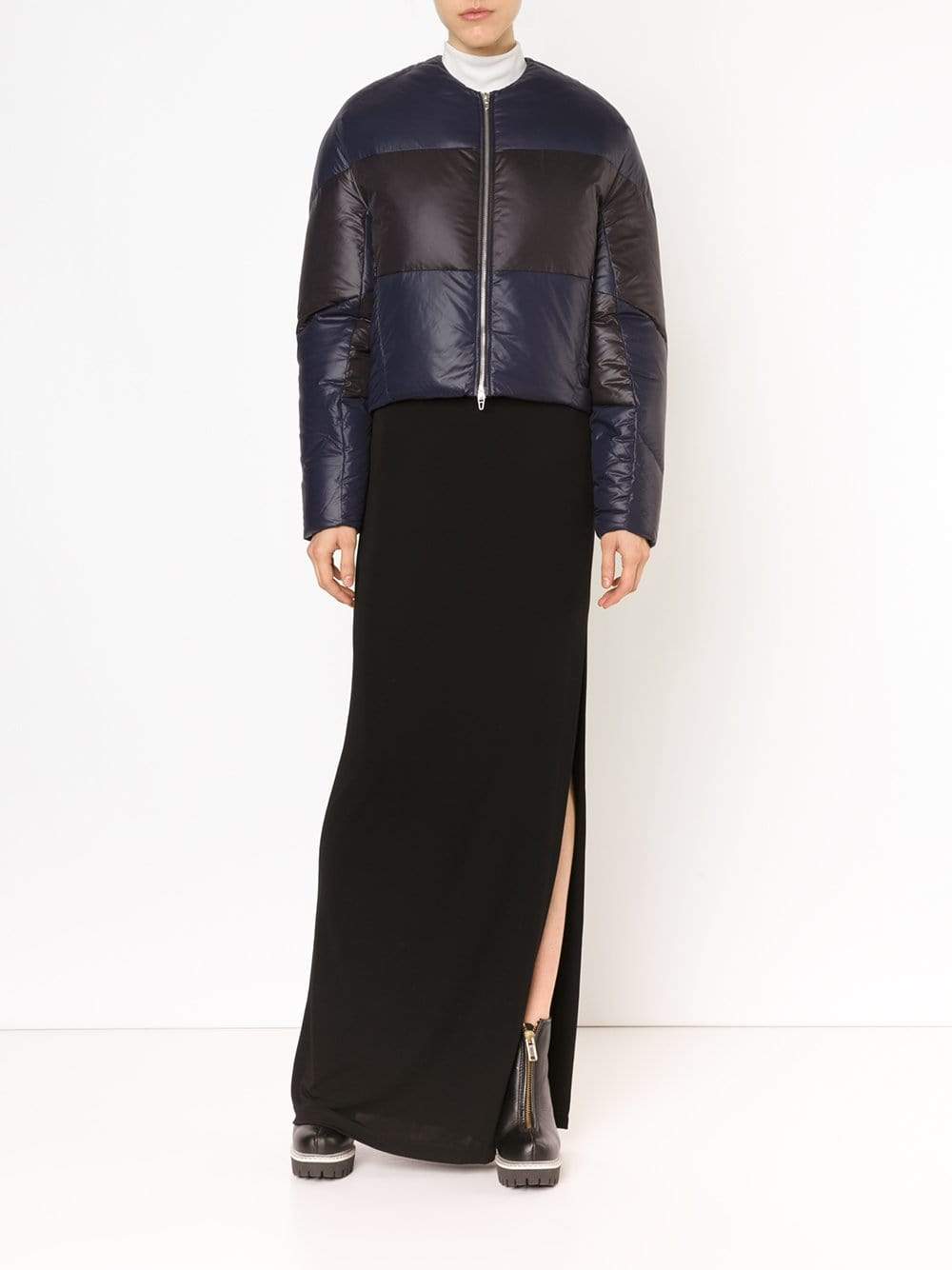 T BY ALEXANDER WANG-Quilted Cropped Jacket-