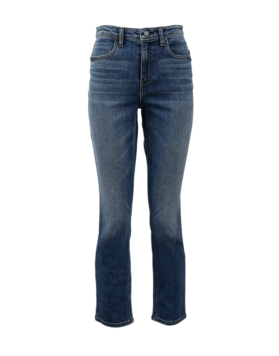 T BY ALEXANDER WANG-Straight Aged Jean-