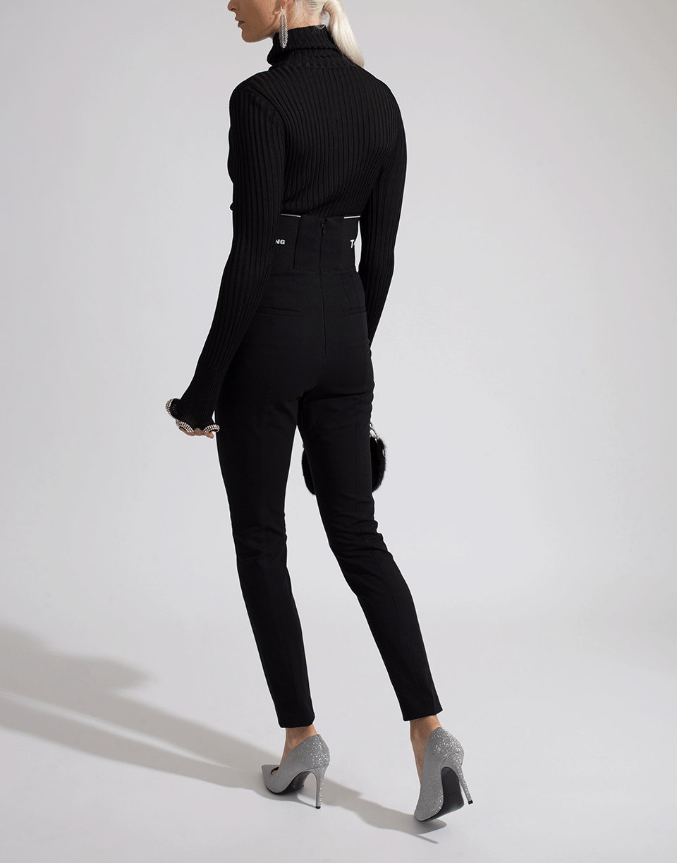 T BY ALEXANDER WANG-Stretch Logo Jacquard Legging-