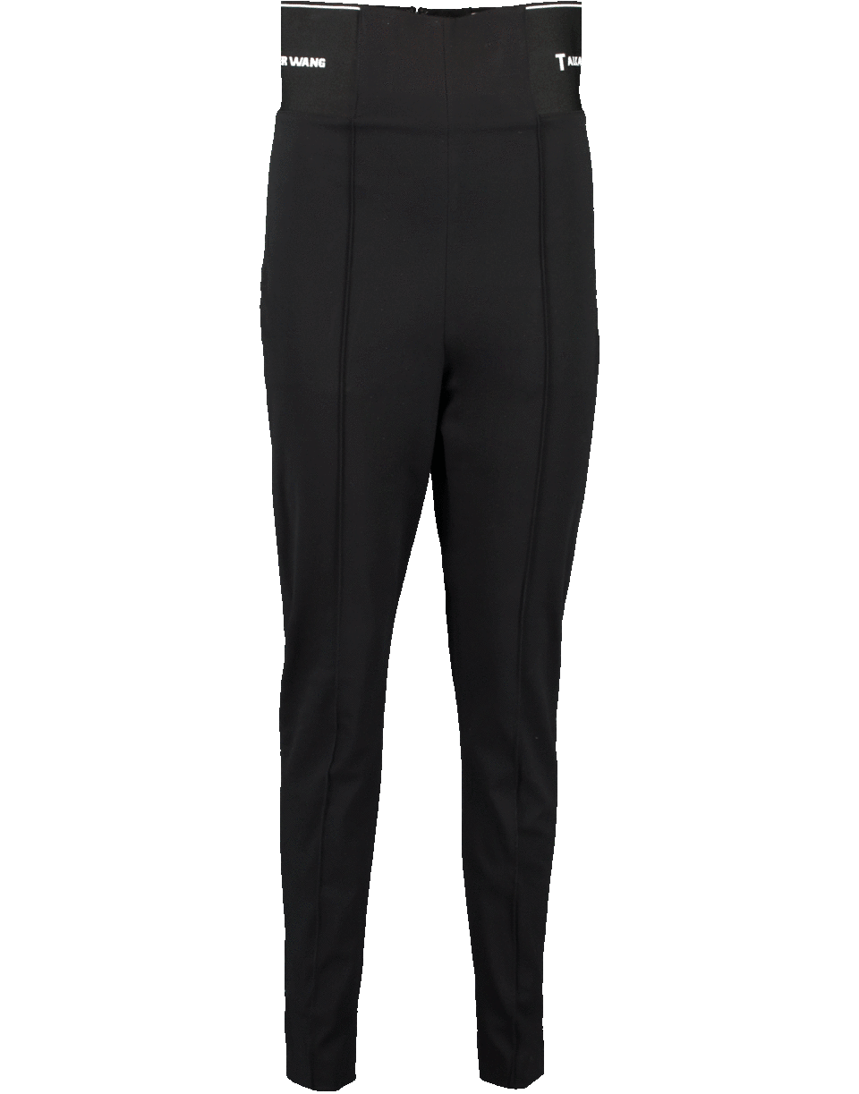 T BY ALEXANDER WANG-Stretch Logo Jacquard Legging-