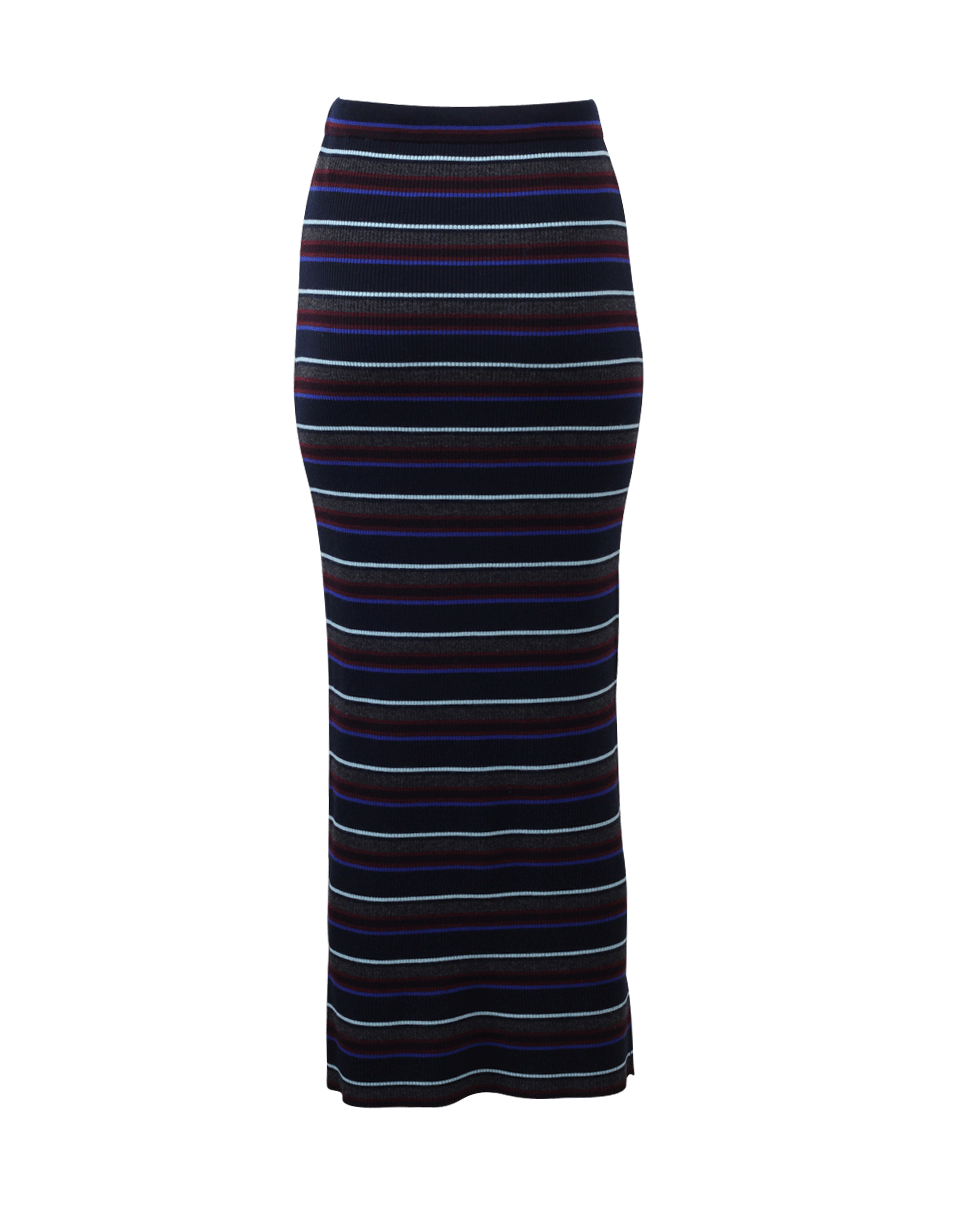 T BY ALEXANDER WANG-Merino Maxi Skirt-