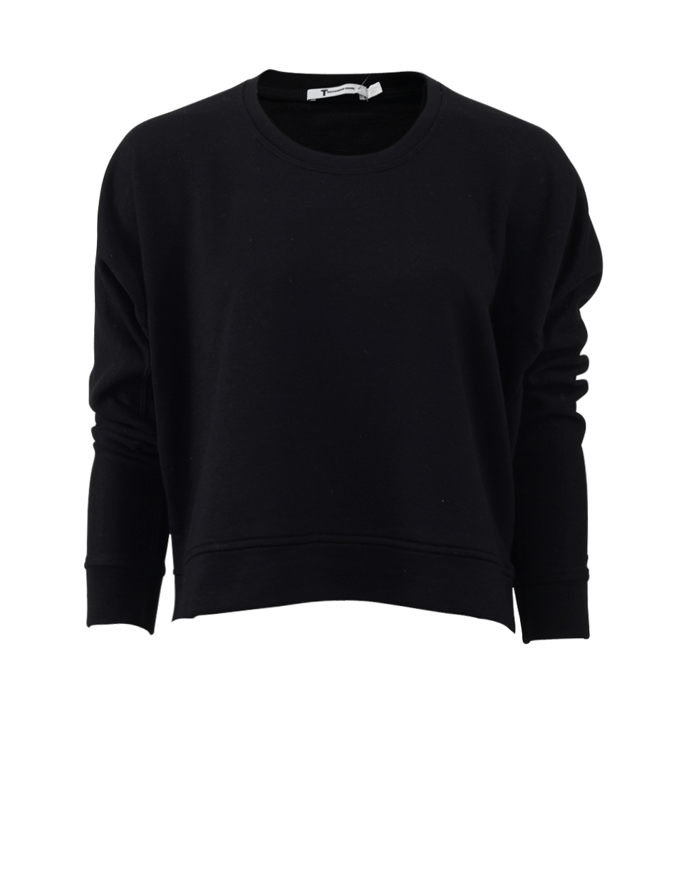 T BY ALEXANDER WANG-Soft French Terry Sweatshirt-