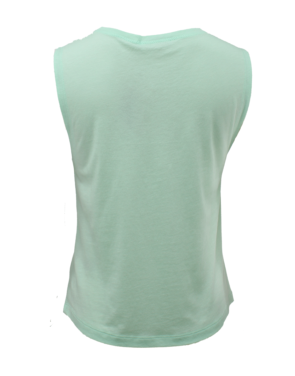 T BY ALEXANDER WANG-Cropped Muscle Tee-