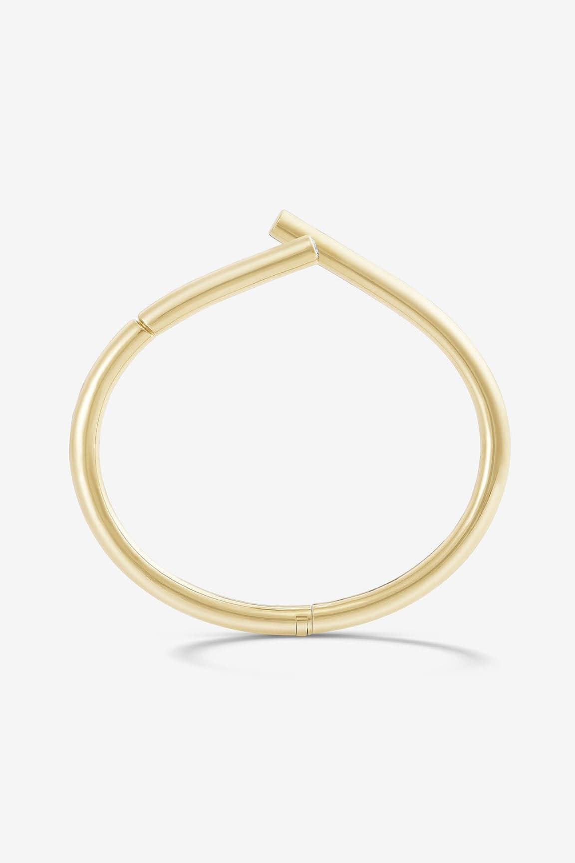 TABAYER-Yellow Gold Diamond Oera Bracelet - 17-YELLOW GOLD