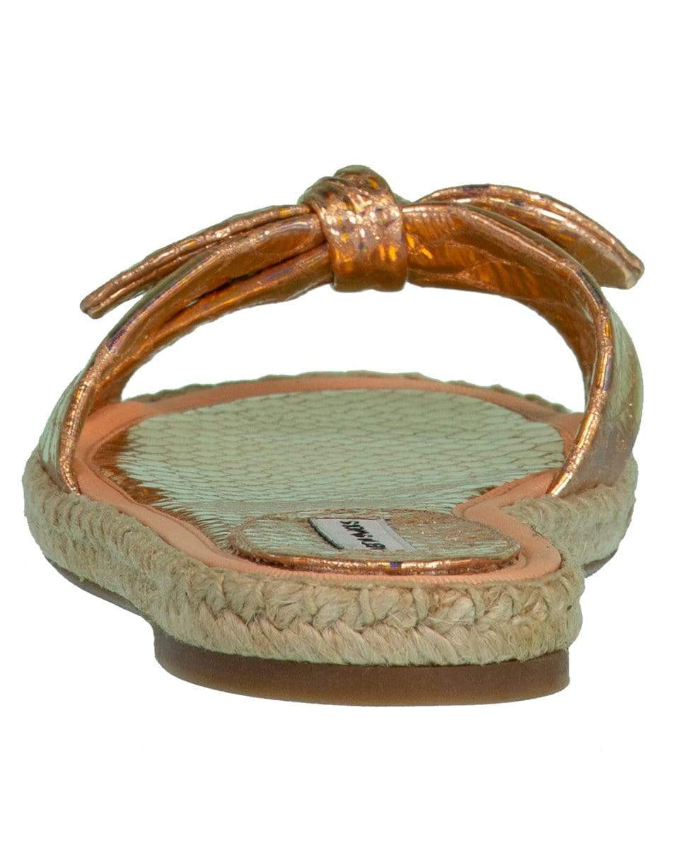 TABITHA SIMMONS-Copper Iridescent Python Heli Slide-