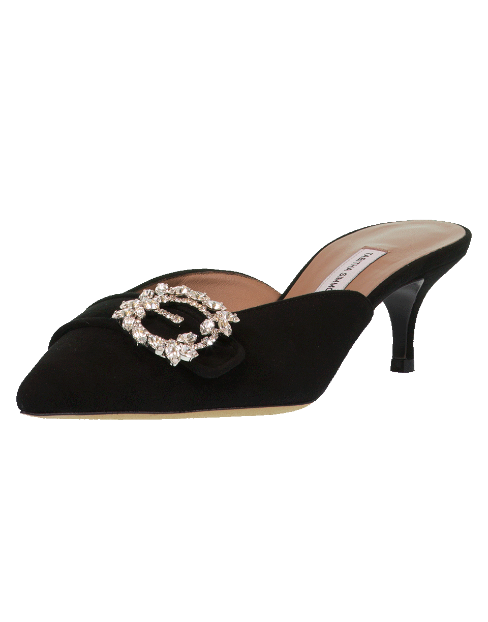 TABITHA SIMMONS-Jewel Buckle Mule-