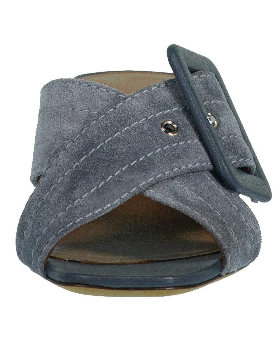 TABITHA SIMMONS-Selena Blue Denim Slide-