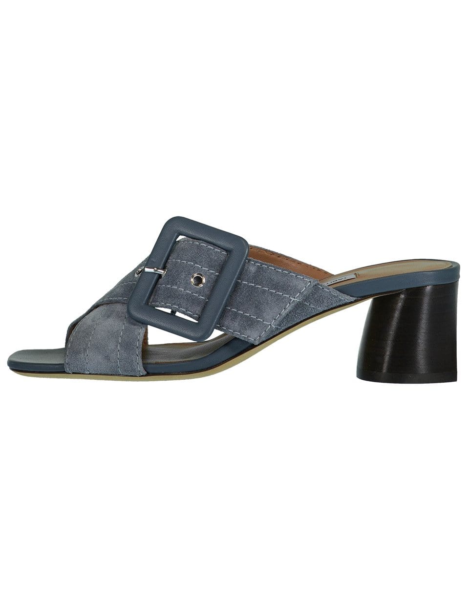 TABITHA SIMMONS-Selena Blue Denim Slide-