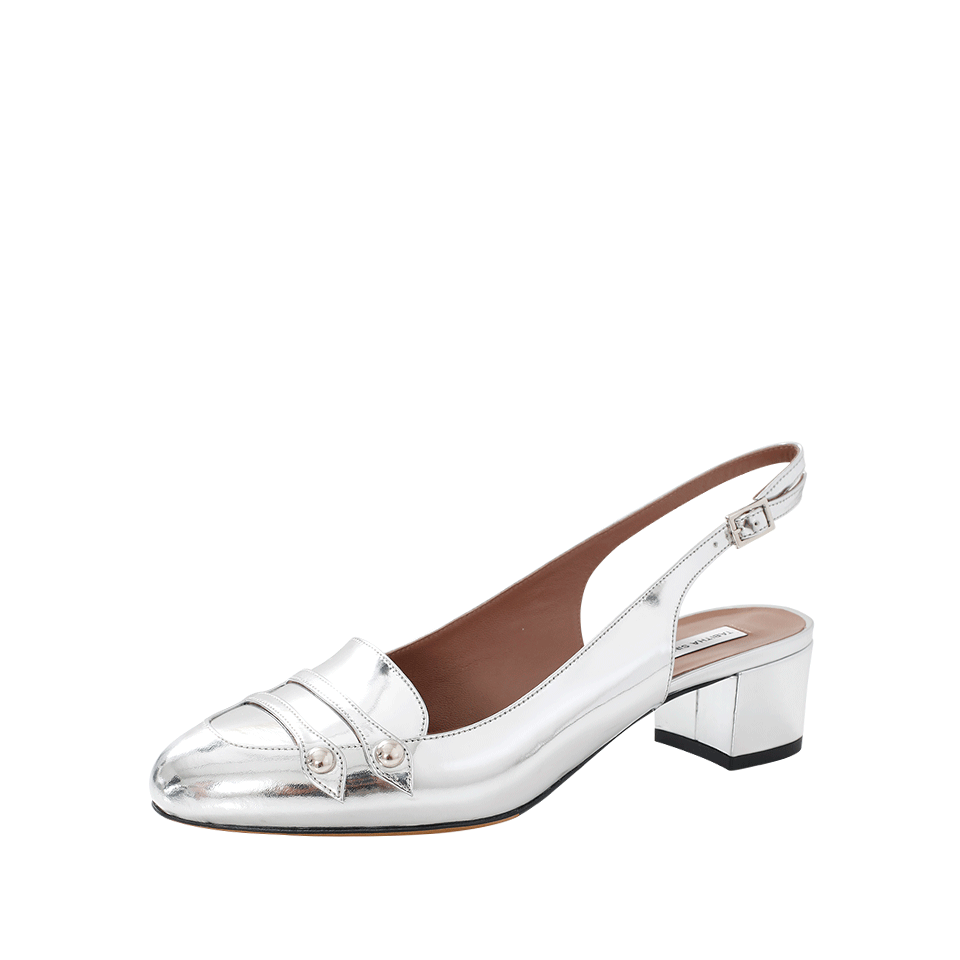 TABITHA SIMMONS-Mirror Met Calf Slingback-