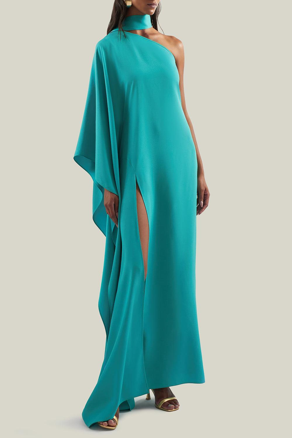 Paloma Dress-GREEN-38-CLOTHINGDRESSCASUAL-TALLER MARMO