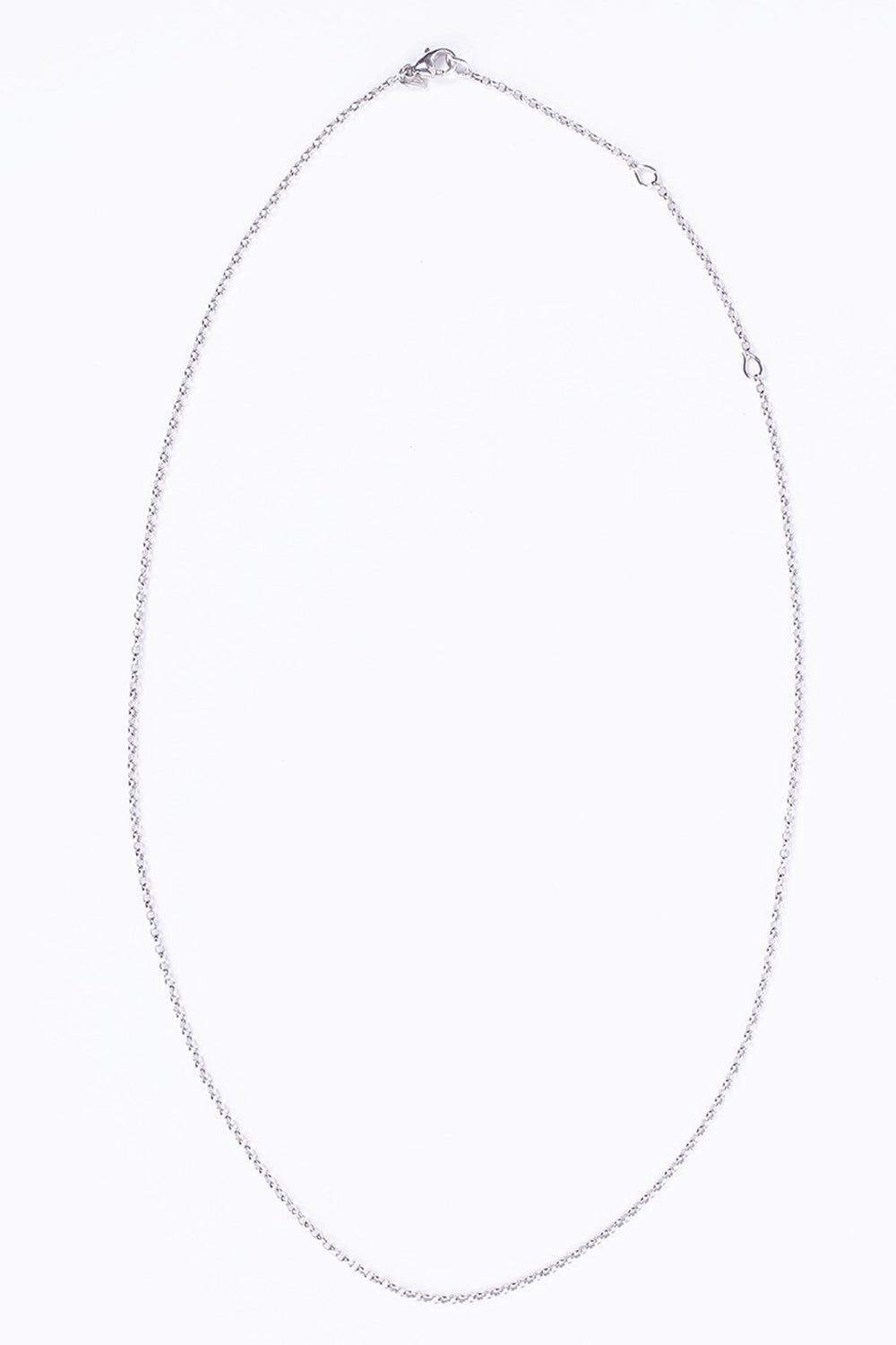 Adjustable Belcher Chain 60cm-WHITE GOLD-JEWELRYFINE JEWELNECKLACE O-TAMARA COMOLLI
