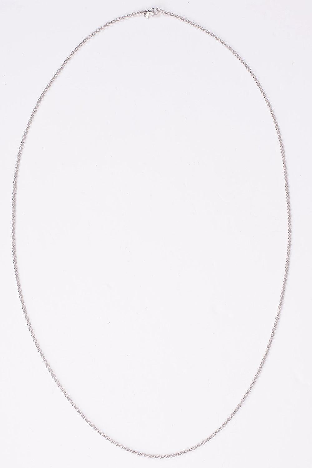 2.8mm Belcher Chain-WHITE GOLD-JEWELRYFINE JEWELNECKLACE O-TAMARA COMOLLI