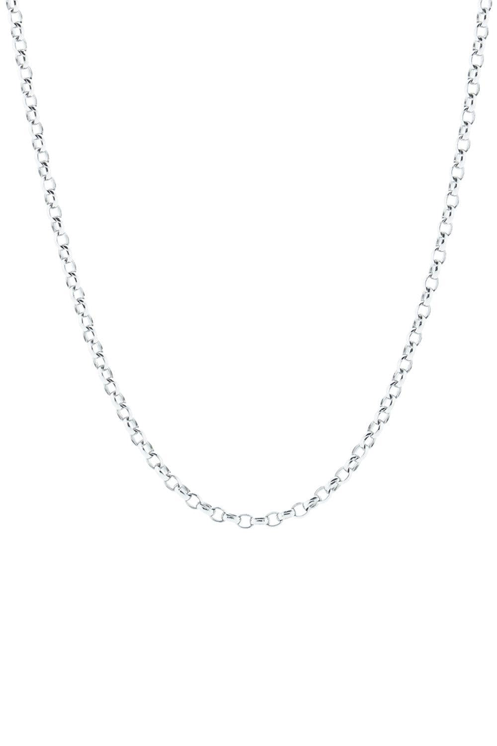 Adjustable Belcher Chain 60cm-WHITE GOLD-JEWELRYFINE JEWELNECKLACE O-TAMARA COMOLLI