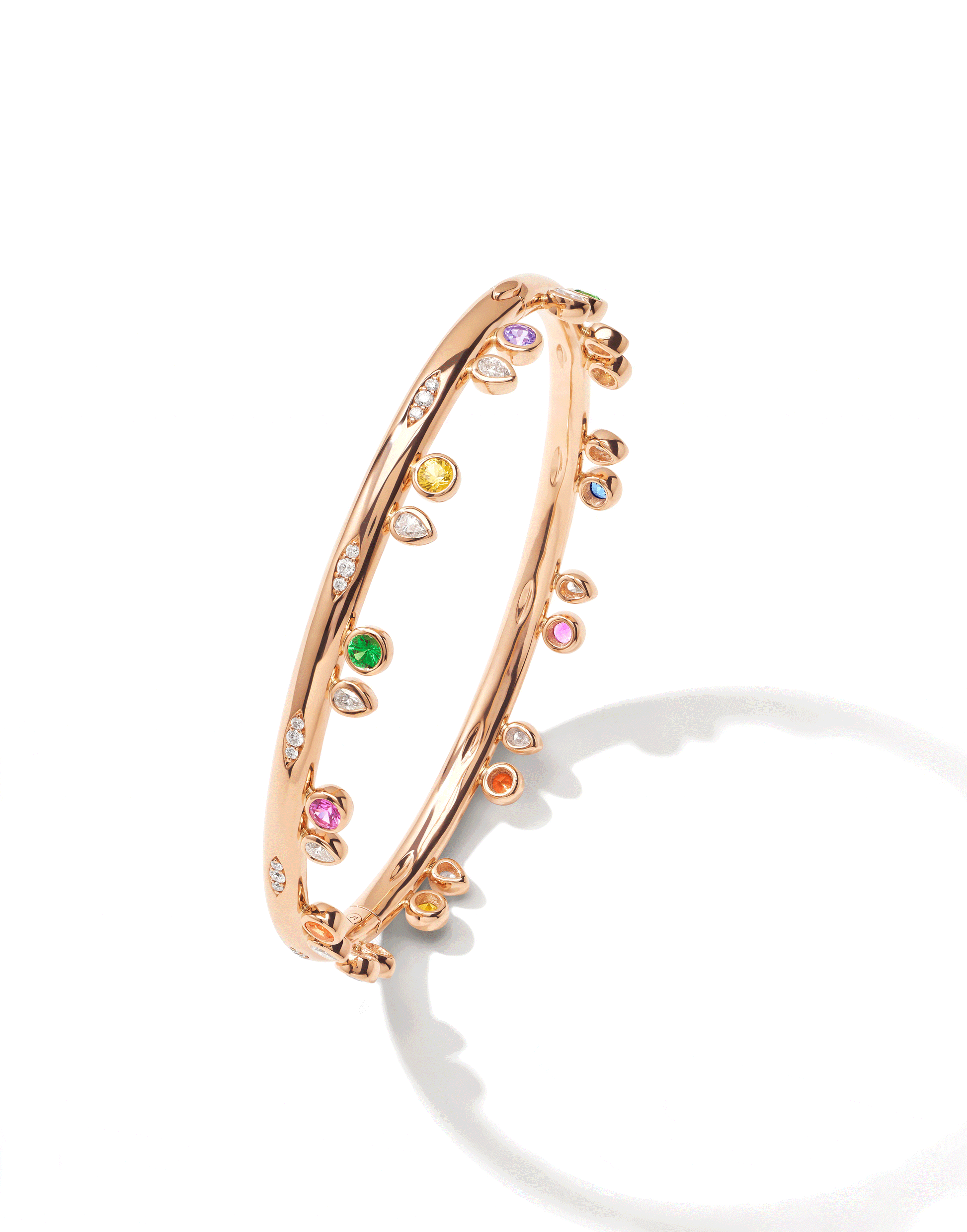 TAMARA COMOLLI-Candy Gypsy Bangle - Rose Gold-ROSE GOLD