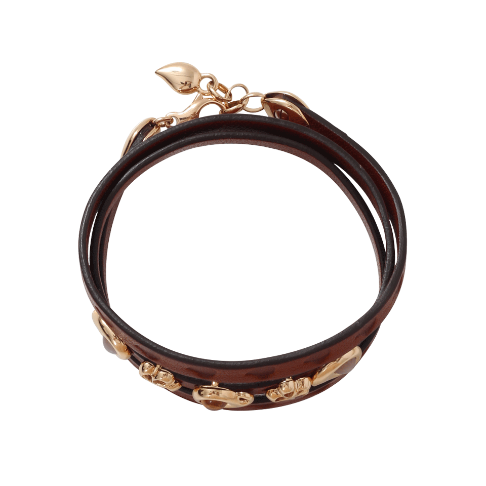 TAMARA COMOLLI-Five Slider Loopy Bracelet-ROSE GOLD