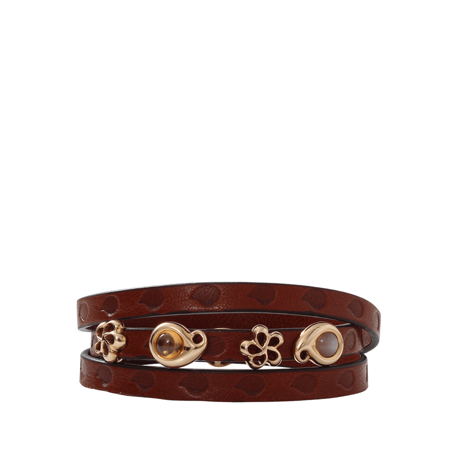 TAMARA COMOLLI-Five Slider Loopy Bracelet-ROSE GOLD