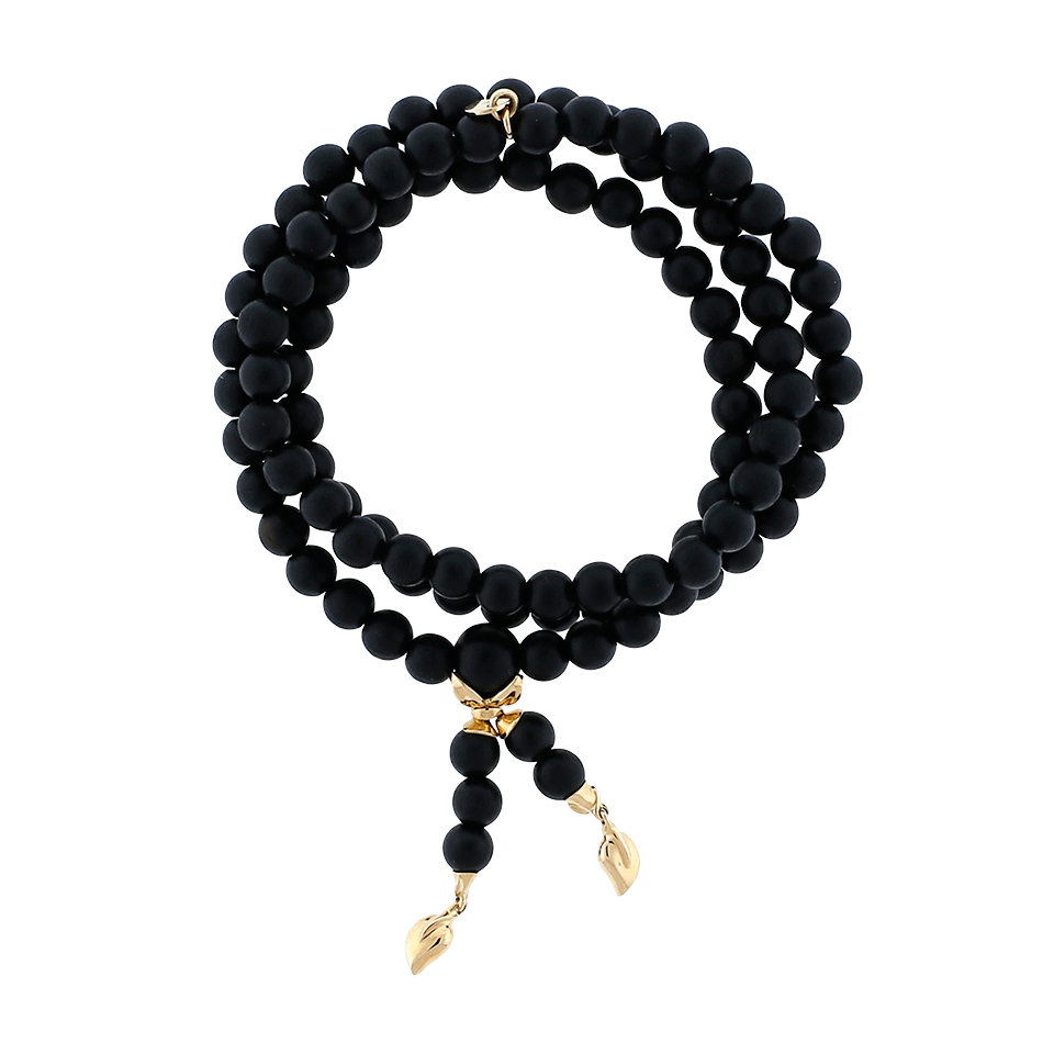 TAMARA COMOLLI-India Ebonywood Diamond Wrap Bracelet-ROSE GOLD