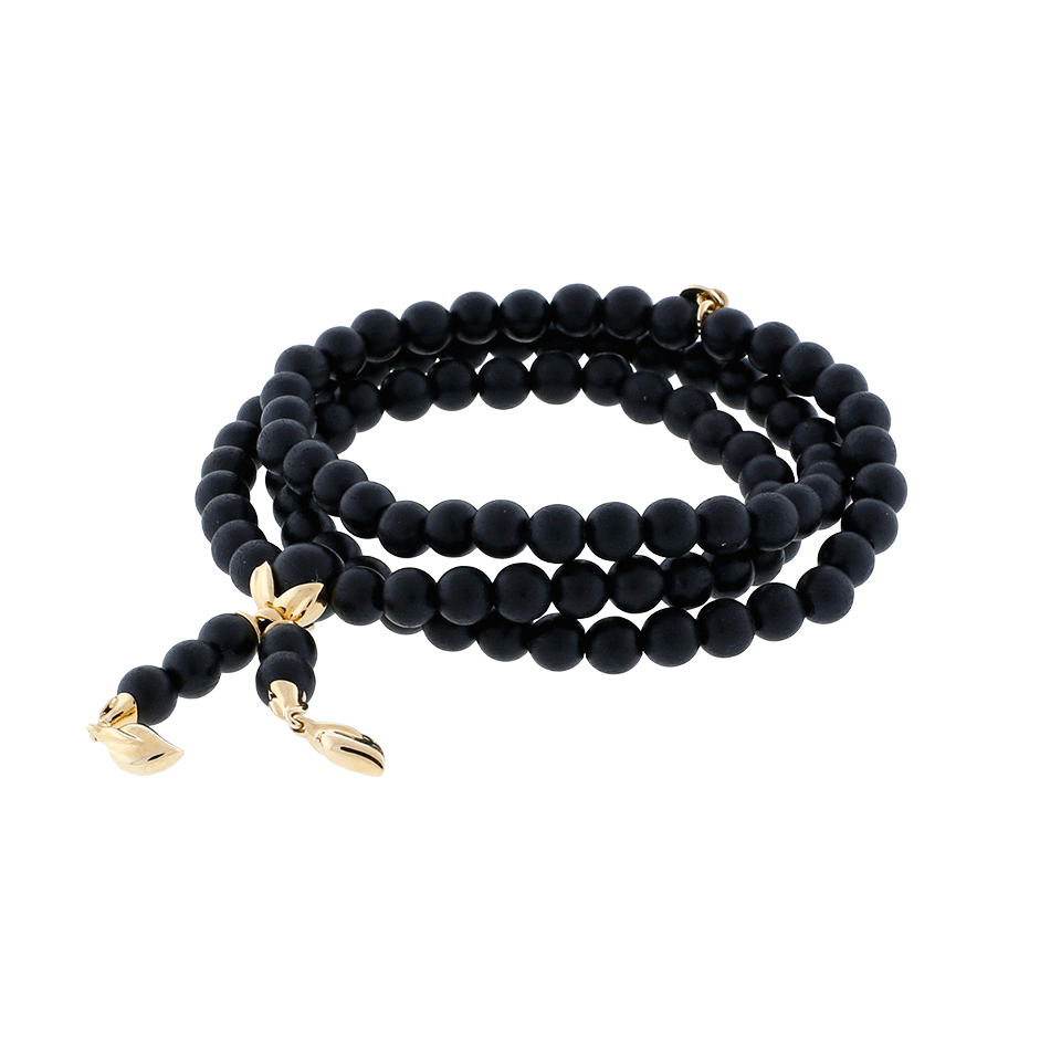 TAMARA COMOLLI-India Ebonywood Diamond Wrap Bracelet-ROSE GOLD