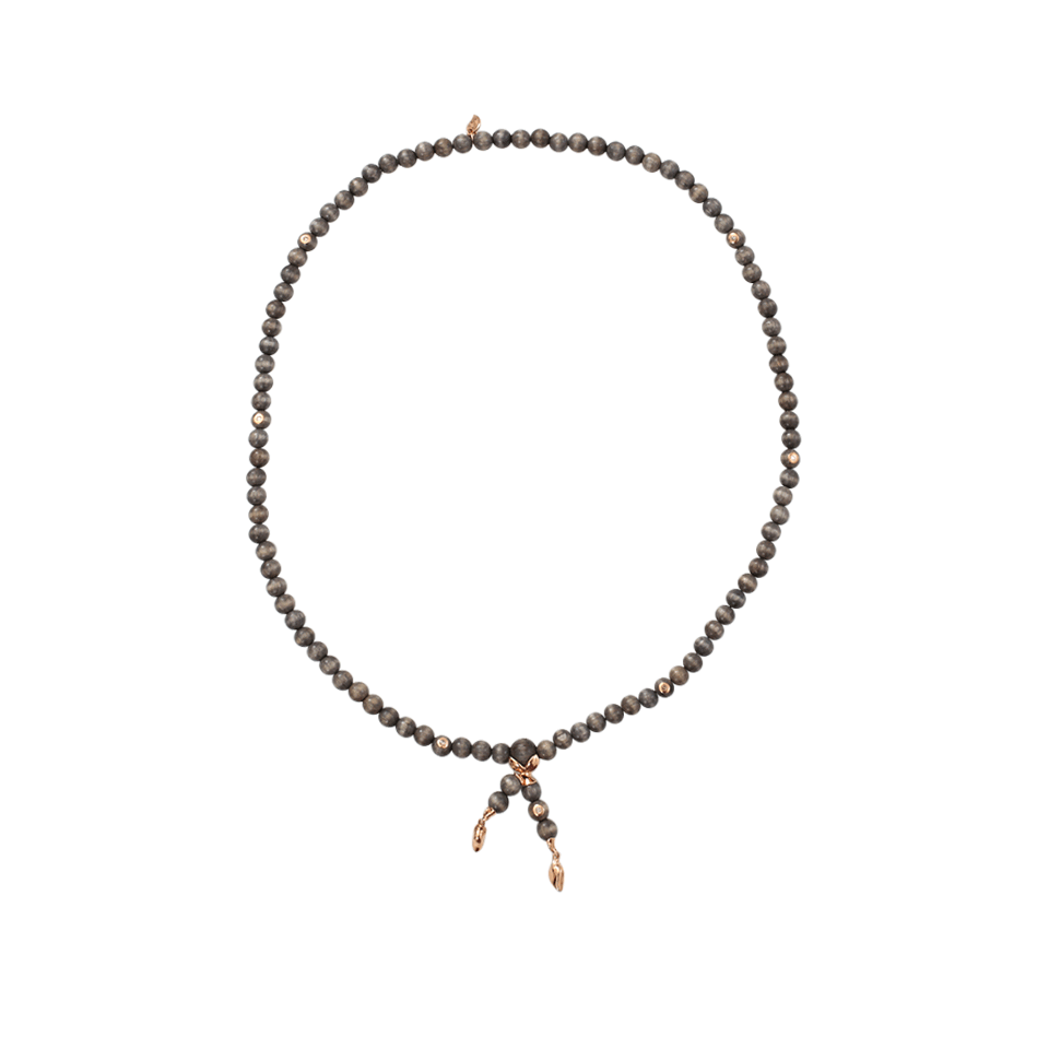 TAMARA COMOLLI-India Greywood Wrap Bracelet-ROSE GOLD