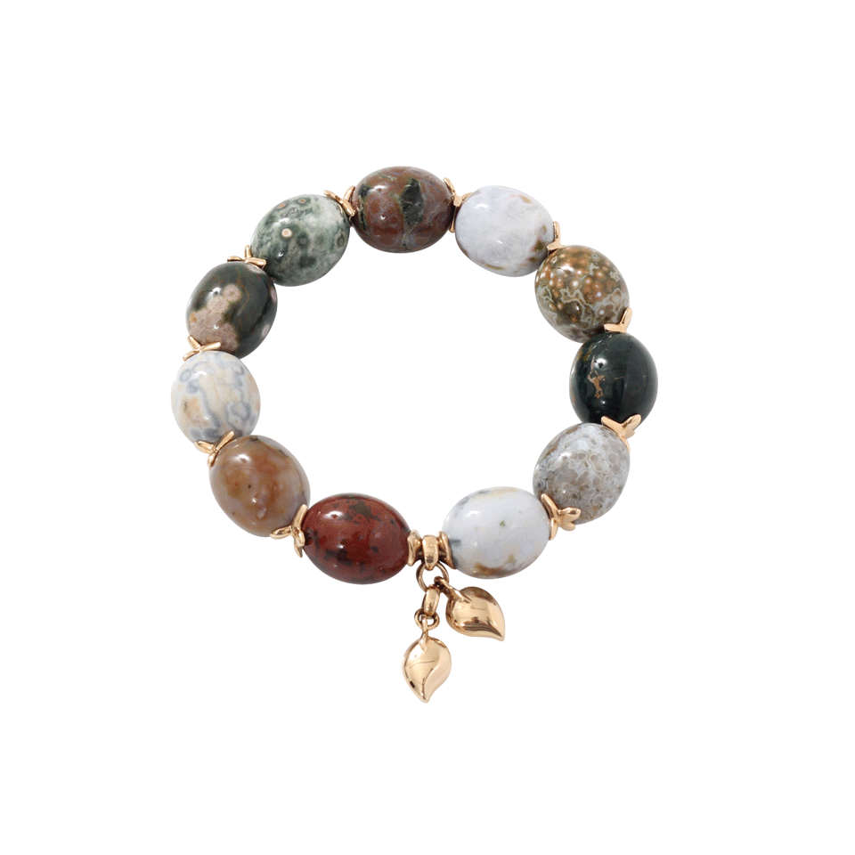 TAMARA COMOLLI-Ocean Jasper Coco Bracelet-ROSE GOLD