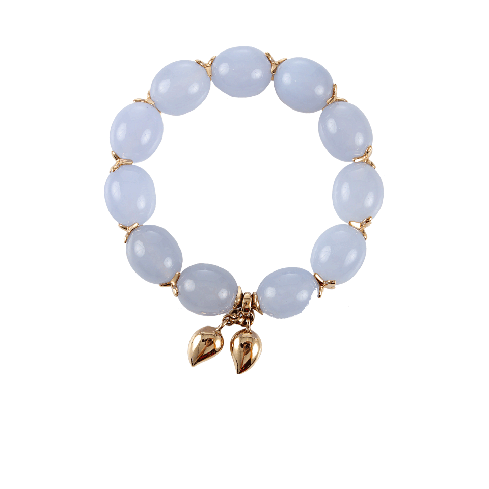 TAMARA COMOLLI-Slip-On Chalcedony Bracelet-ROSEGLD