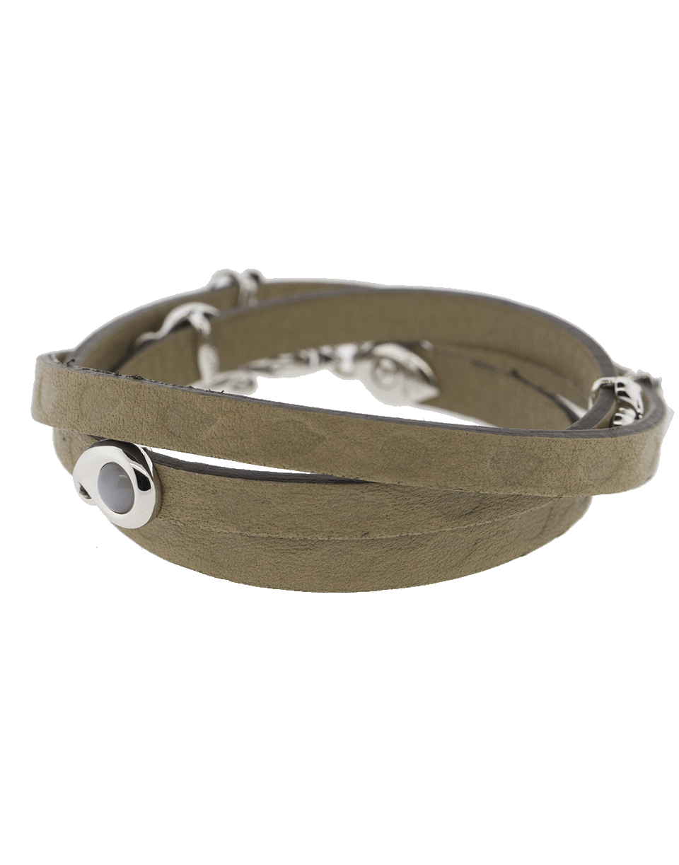 TAMARA COMOLLI-Cashmere Loopy Bracelet-WHITE GOLD