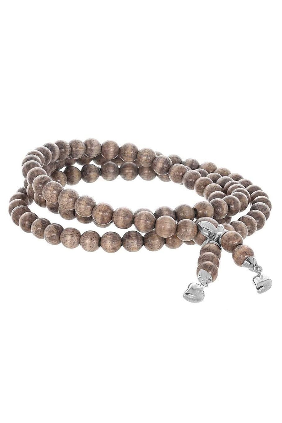 TAMARA COMOLLI-White Gold Greywood India Wrap Bracelet-WHITE GOLD