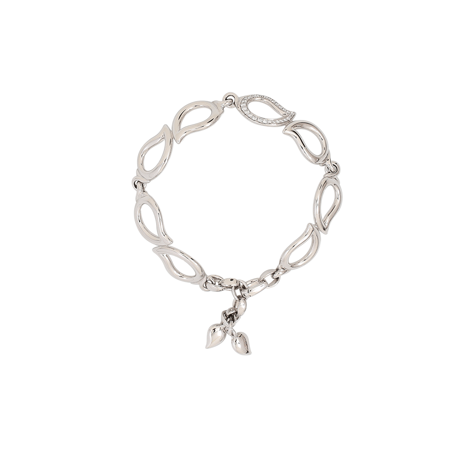 TAMARA COMOLLI-Signature Paveline Bracelet-WHITE GOLD