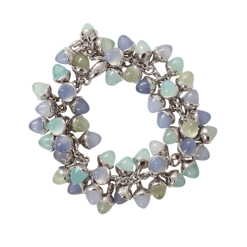 TAMARA COMOLLI-Spring Mikado Flamenco Bracelet-WHITE GOLD
