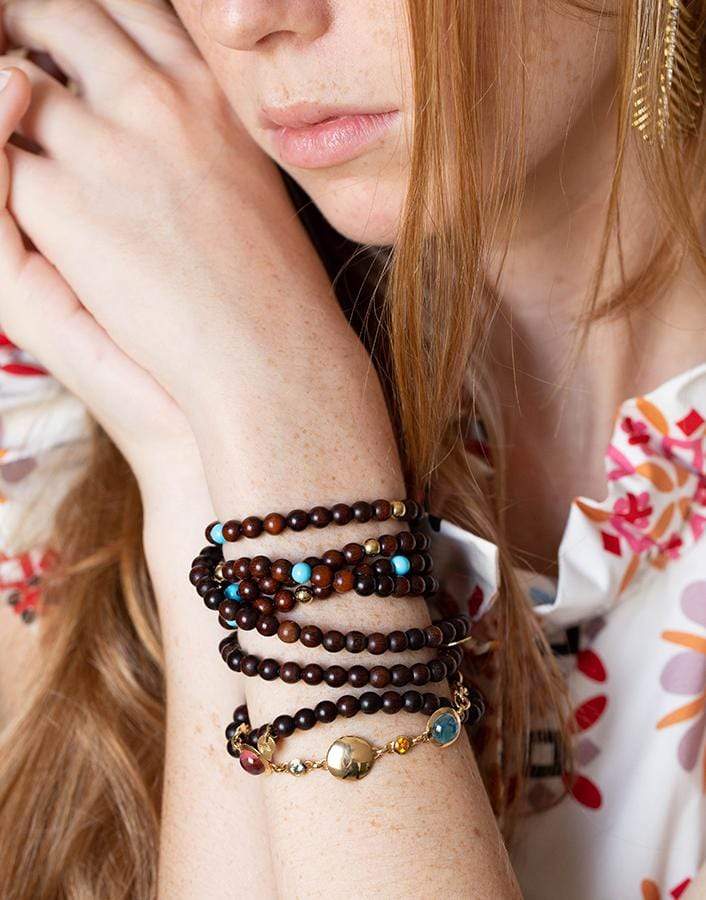 TAMARA COMOLLI-Candy Sapphire Bouton Bracelet-YELLOW GOLD