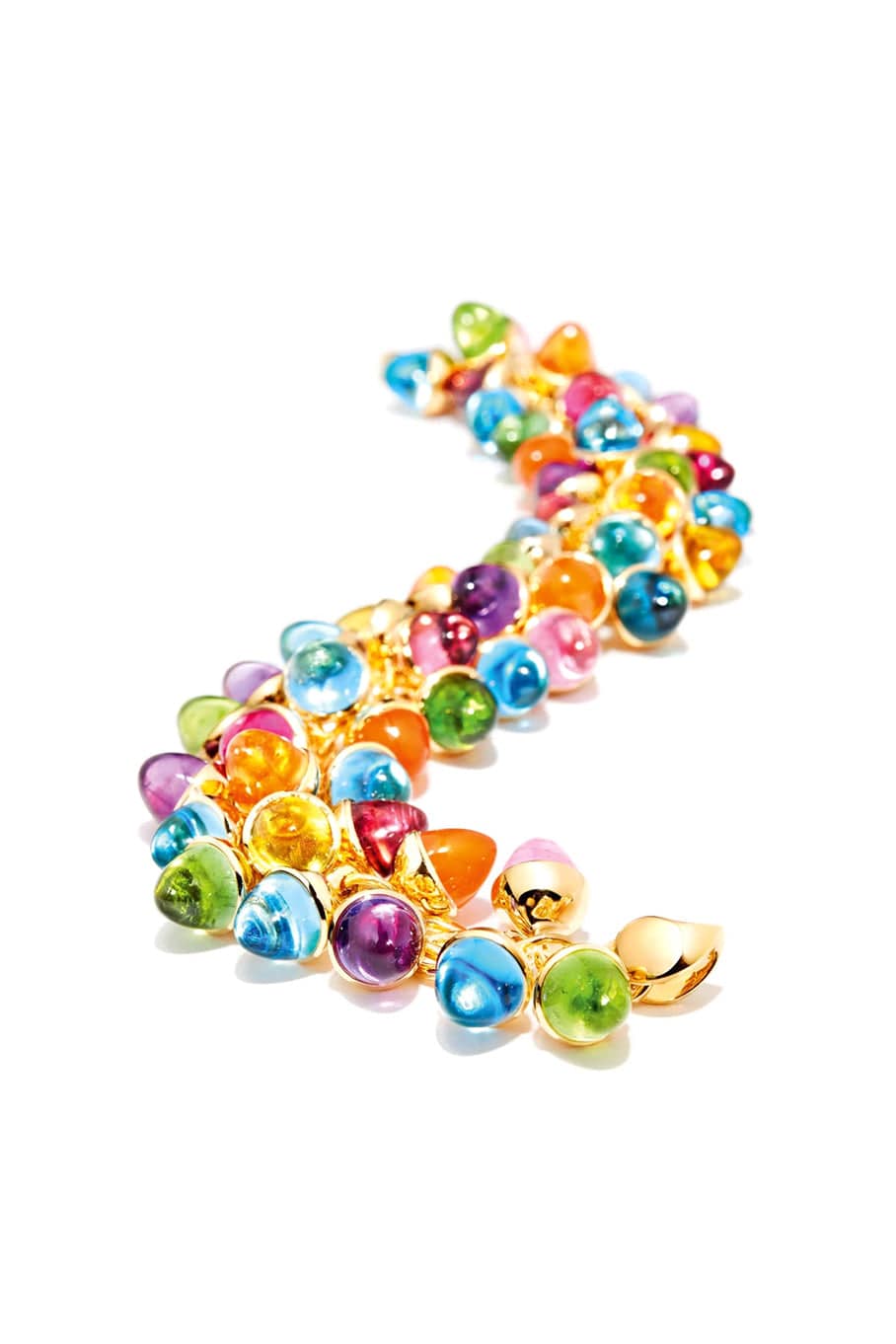 TAMARA COMOLLI-MIKADO Flamenco Bracelet Candy-YELLOW GOLD