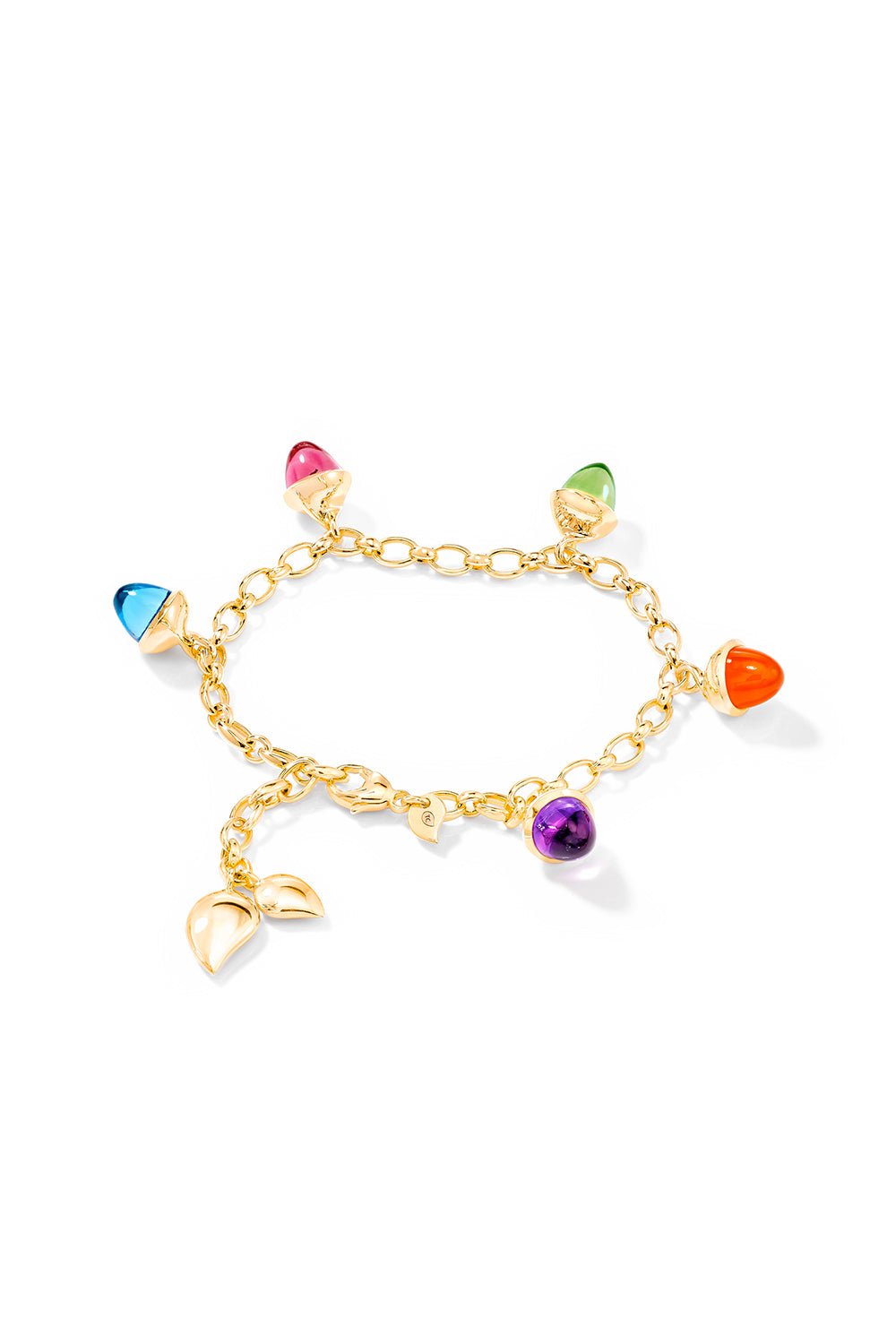 TAMARA COMOLLI-Mikado Flamenco Candy Charm Bracelet-YELLOW GOLD