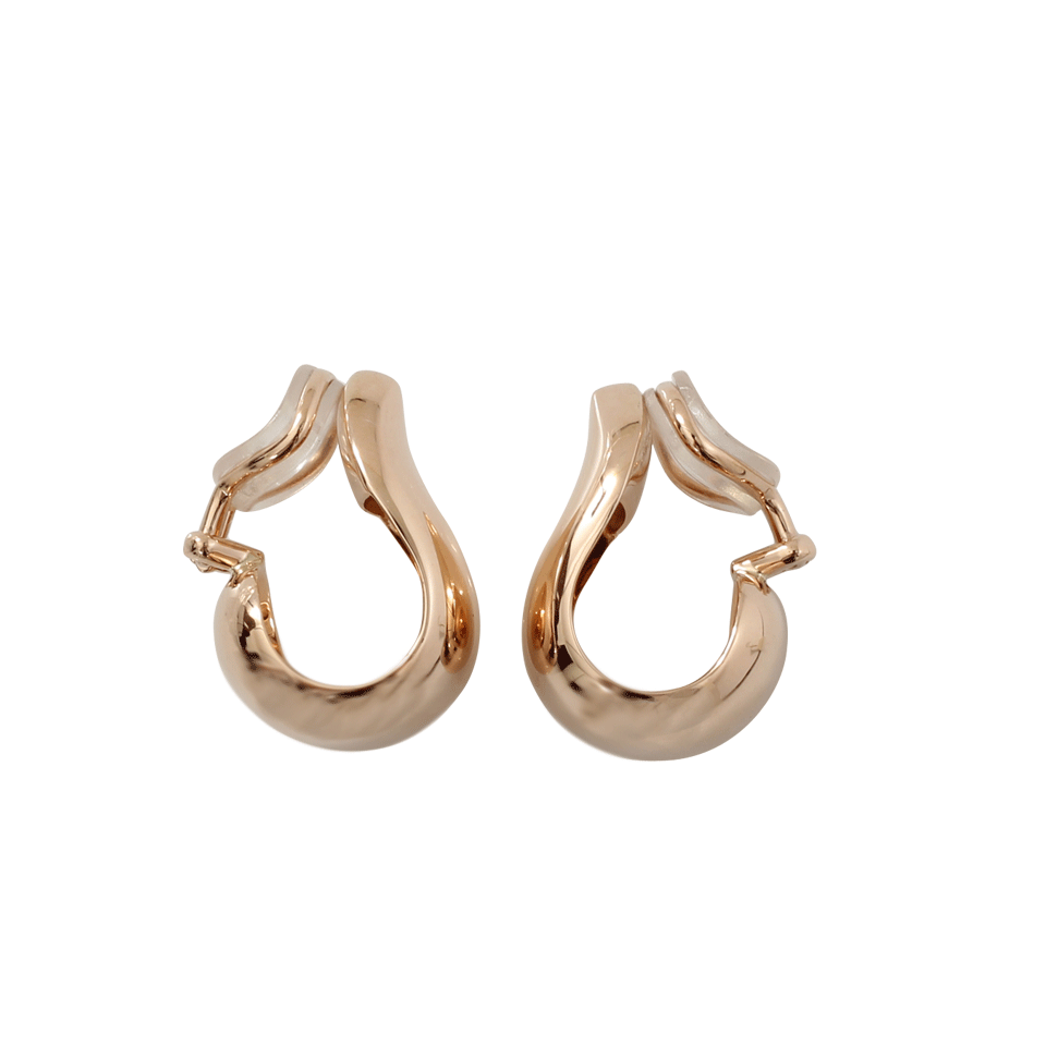 TAMARA COMOLLI-Extra Large Clip Hoop Earrings-ROSE GOLD