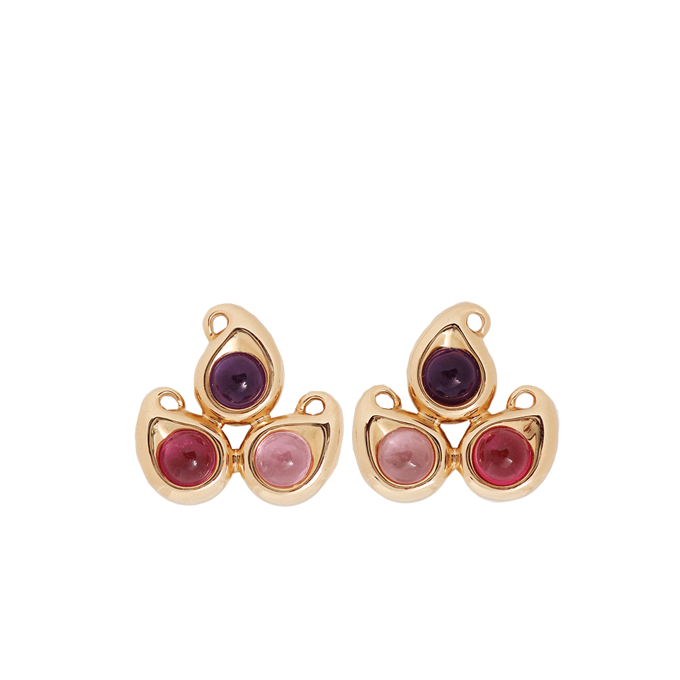 TAMARA COMOLLI-Wildberry Paisley Earrings-ROSE GOLD