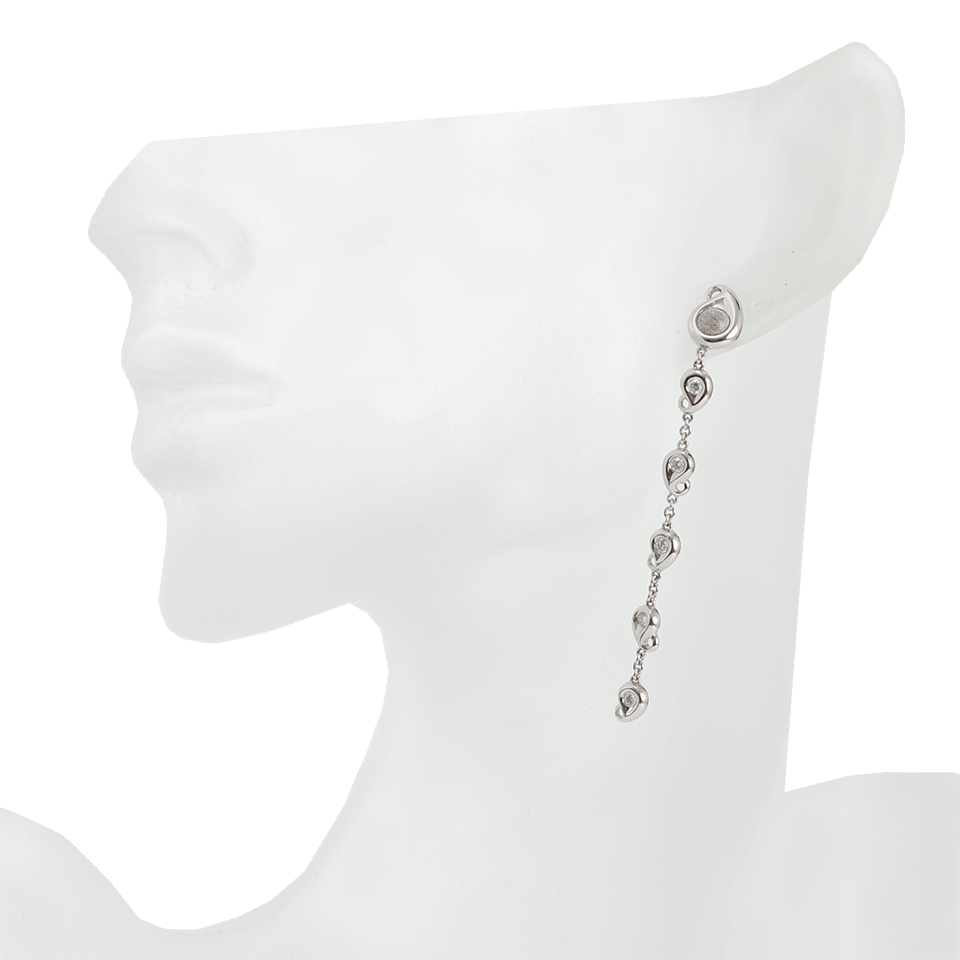 TAMARA COMOLLI-Paisley Labradorite and Diamond Drop Earrings-WHT GOLD