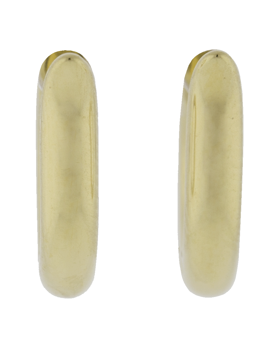 TAMARA COMOLLI-Small Drop Hoop Earrings-YELLOW GOLD